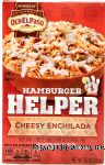 Betty Crocker hamburger helper mexican cheesy enchilada: rice and naturally flavored cheesy sauce mix & topping mix Center Front Picture